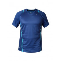 Nike Men As Race Day Ss Blue T-Shirts