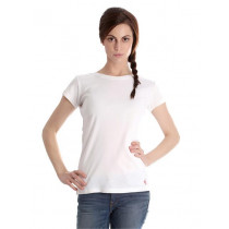 Femella Women White T-shirt