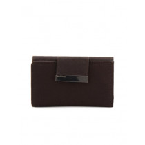 United Colors of Benetton Women Solid Coffee Brown Wallets