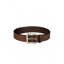 Fossil Men Brown Justin Belt