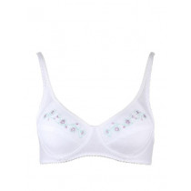 Enamor Women Classique White Bra