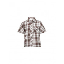 Ant Kids Boy's Anytime Check Black Shirt Kidswear