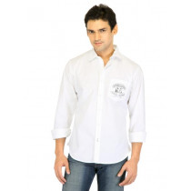 United Colors of Benetton Men Light White Shirts