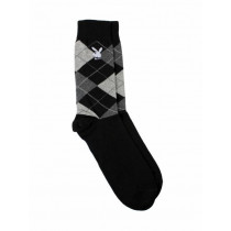 Playboy Men Black Socks