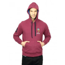 U.S. Polo Assn. Men Solid Red Sweatshirt