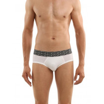 Basics Men White Hip Brief