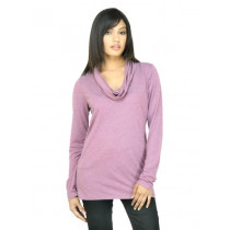 United Colors of Benetton Women Solid Lavender Top