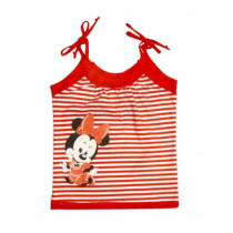 Disney Kids Girl's Minnie Red Stripped Kidswear