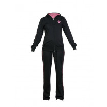 Nike Women Solid Black Tracksuits