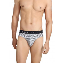 FCUK Underwear Men White & Black Brief