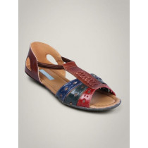 Catwalk Women Leather Brown Flats