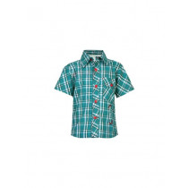 Ant Kids Pocket Button Green Shirts
