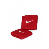 Nike Unisex Swoosh Red Wristbands
