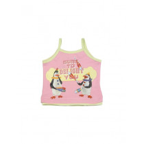 Madagascar3 Infant Girls Pink Spaghetti Top