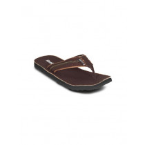 Reebok Men's Lazor Brown Flip Flop