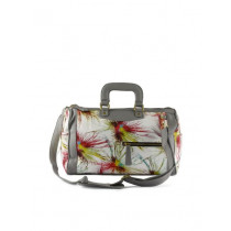 Kiara Women Graphiti White Handbag