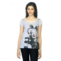 Jealous 21 Women Printed White T-shirt