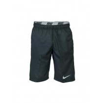 Nike Men Solid Black Shorts