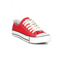 Numero Uno Men's Canvas Red Shoe