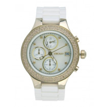 DKNY Women White Dial Chronograph Watch NY8102