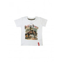 Gini and Jony Boys Rodeo White T-shirt