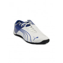 Puma Women's Future Cat M1 White Blue Shoe