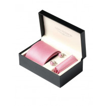 Lino Perros Men Formal Pink Accessory Gift Set