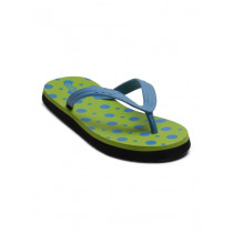 ADIDAS Women Polka Green Flip Flops