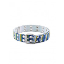 Lino Perros Women Stripes Green Belt