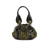 Spice Art Women Leatherette  Green Handbags