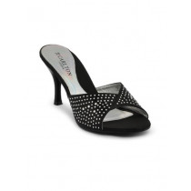Carlton London Women Classy Black Sandals