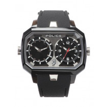Police Men Black Dual Dial Watch PL13076JPB-02A