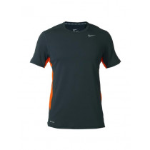 Nike Men As Goaline Ss Black T-Shirts