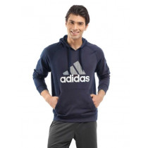 ADIDAS Men Navy Blue Sweatshirt