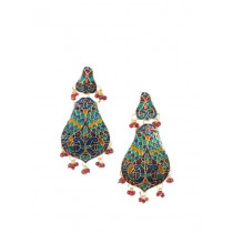 Adrika Green Earrings