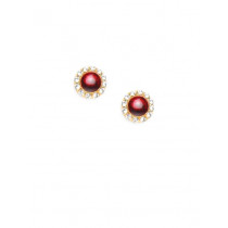 Adrika Maroon Earrings