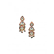 Adrika White Earrings