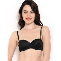 Amante Black Balconette Bra BCMW11