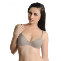 Amante Grey Full-Coverage T-shirt Bra BGSI01