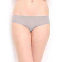 Amante Women Grey Seamless Briefs PCSN11