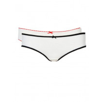 Amante Women White Pack of 2 Briefs PFCL02