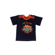 Ant Kids Warrior Kids Navy Blue Tshirts