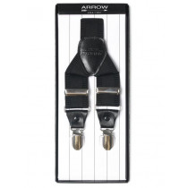 Arrow Men Black Suspenders