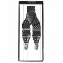 Arrow Men Black Suspenders
