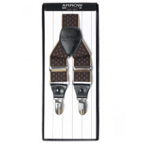 Arrow Men Brown Suspenders
