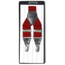 Arrow Men Red Suspenders