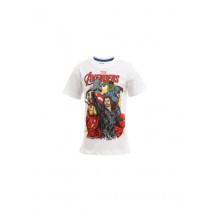 Avengers Boys White T-shirt