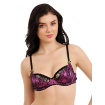 Avirate Pink & Black Bra