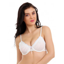 Avirate White Bra