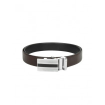 Bulchee Men Brown & Black Reversible Belt